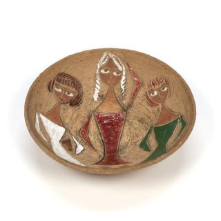 Vintage Italian bowl design Fratelli Fanciullacci