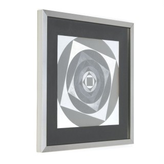 Vintage Op Art style print