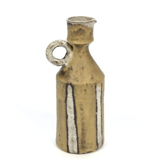 Green vintage vase pottery