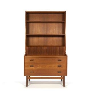 Deense vintage boekenkast/ secretaire van Nexo