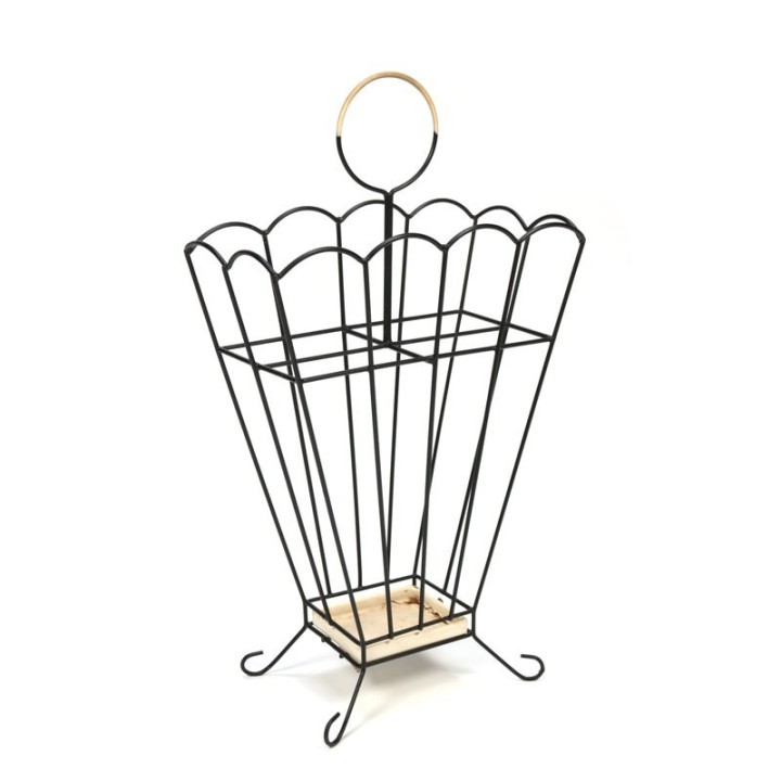 Vintage vijftiger jaren paraplustandaard