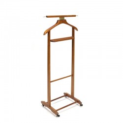 Vintage Italian wooden valet stand designed by Ico Parisi