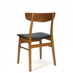 Teak set of 4 Danish vintage chairs