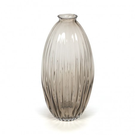 Large model glass vintage vase