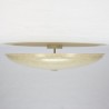 Large model vintage Philips fiberglass ceiling lamp