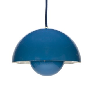 Vintage Flower Pot blue designer Verner Panton