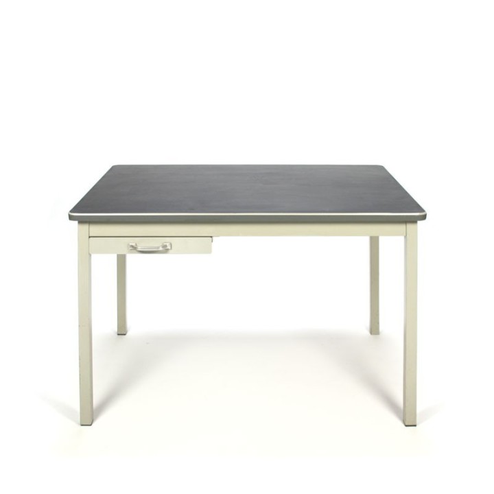 Vintage werk tafel industrieel jaren zestig