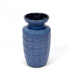 Vintage blue West-Germany small vase
