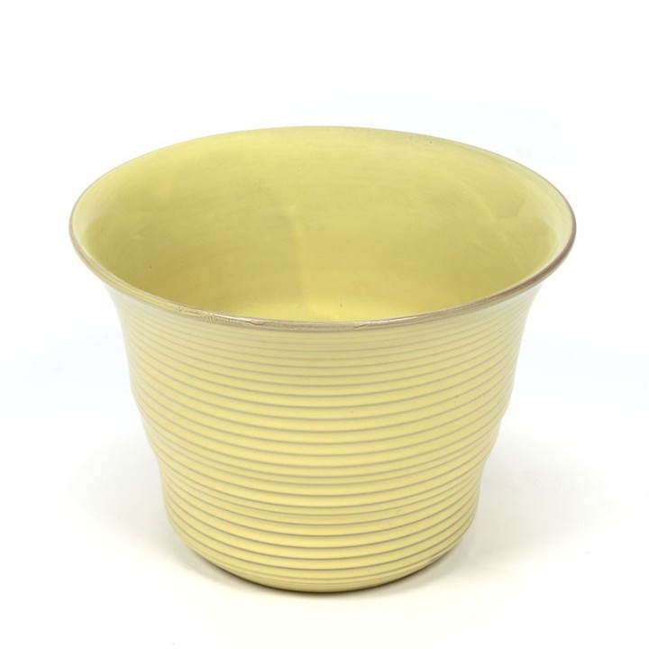 Vintage bloempot uit de jaren vijftig