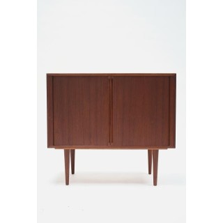 Kleine teakhouten kast - Retro Studio