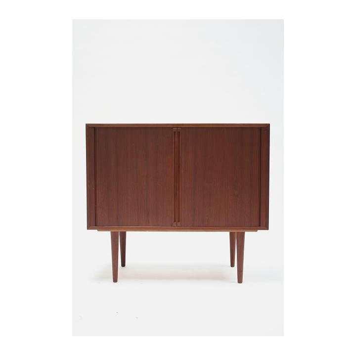 Kleine teakhouten kast - Retro Studio