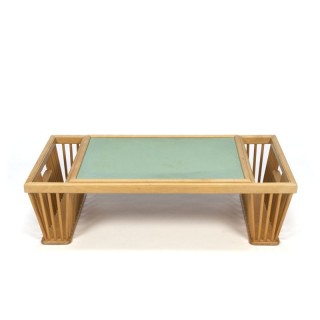 Swedish vintage serving tray of birchwood