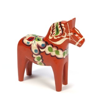 Vintage Zweeds paardje Dala ontwerp Nils Olsson