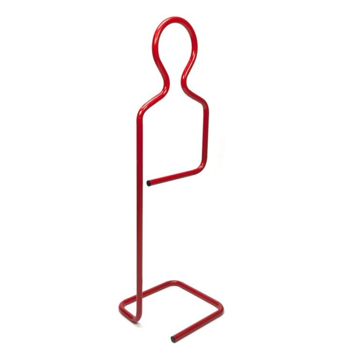 Rode vintage pop art stijl dressboy