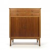 Danish vintage cabinet of oak and teak