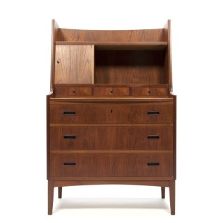 Semi high model vintage secretaire from Denmark