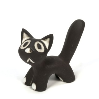 Vintage Ravelli sculpture of a cat