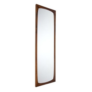 Danish large luxury rosewood vintage mirror