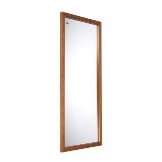 Large model Danish vintage mirror in teak