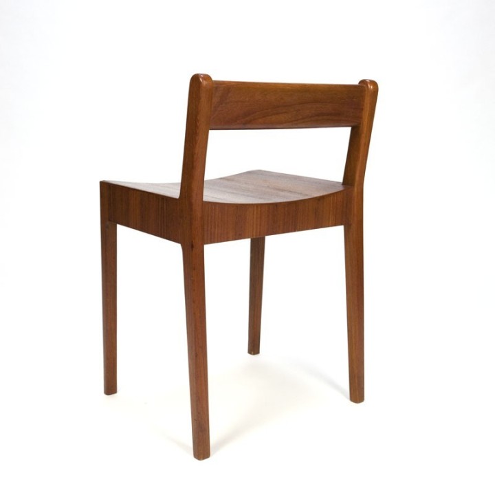 Deense vintage stoel voor kinderen in teak