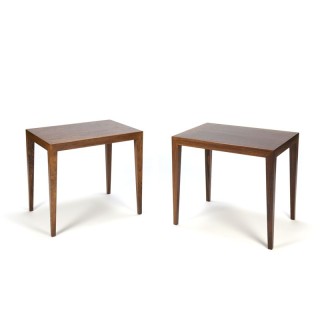 Danish set Severin Hansen tables in rosewood