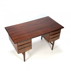 Danish rosewood design desk