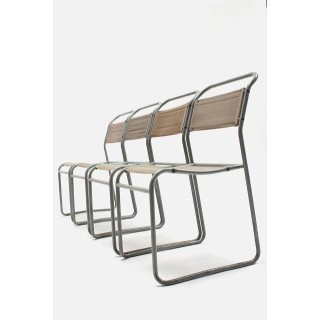 Vintage Bruno Pollock Stacking chairs - Retro Studio