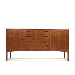 Deens teakhouten vintage dressoir