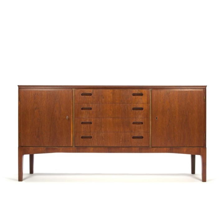 Deens teakhouten vintage dressoir