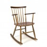 Deense vintage schommelstoel merk Billund