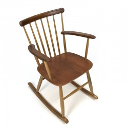 Deense vintage schommelstoel merk Billund