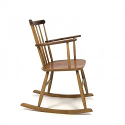 Deense vintage schommelstoel merk Billund