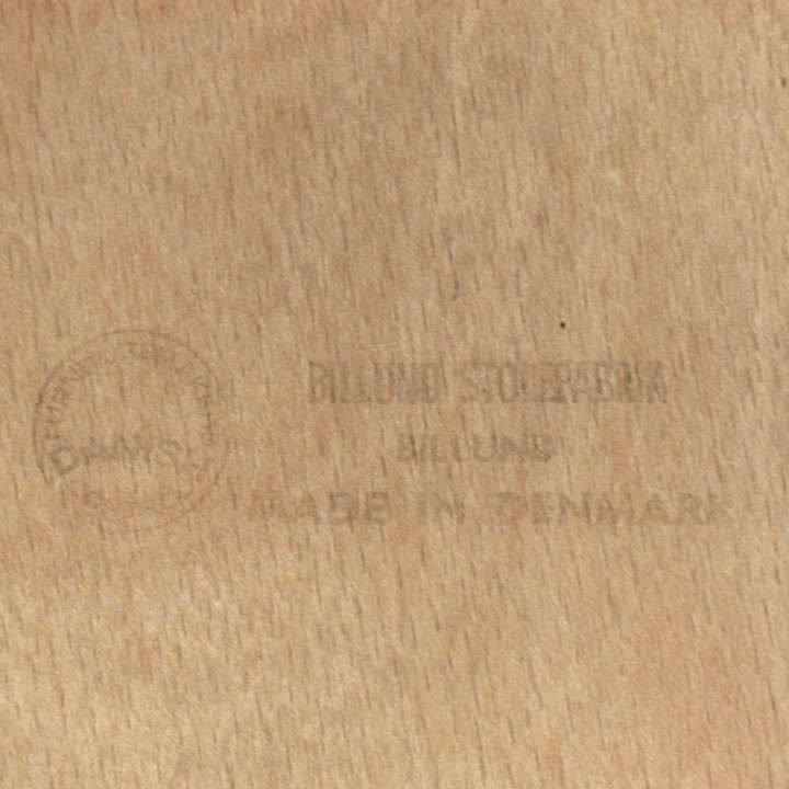 Deense vintage schommelstoel merk Billund