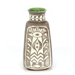 Vintage ceramic vase brand Bay