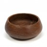 Teak wooden vintage bowl