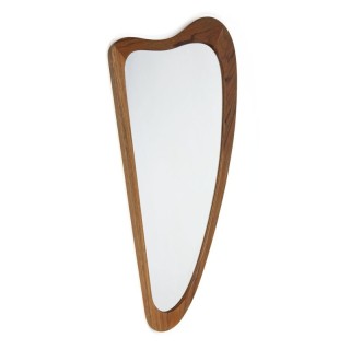 Deense vintage organisch gevormde spiegel