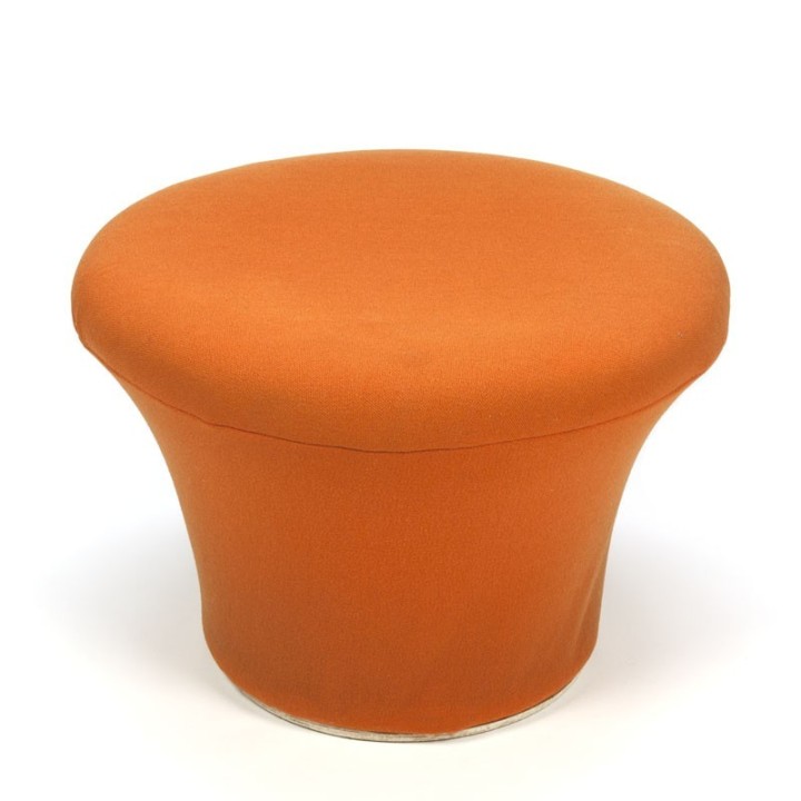 Vintage Artifort Mushroom poef ontwerp Pierre Paulin