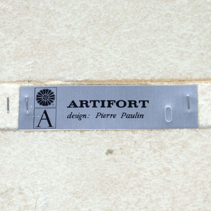 Vintage Artifort Mushroom poef ontwerp Pierre Paulin