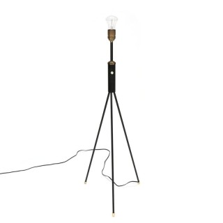 Vintage floor lamp on 3-foot fifties
