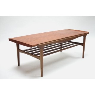 Salontafel van teakhout nr14 - Retro Studio