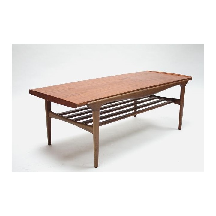 Salontafel van teakhout nr14 - Retro Studio