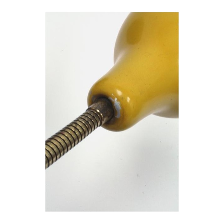 Wandlamp met 3 gekleurde kapjes 1950's - Retro Studio