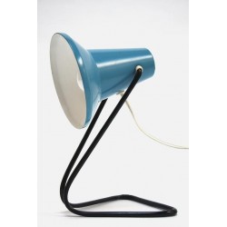 Blauwe jaren 60 tafellamp