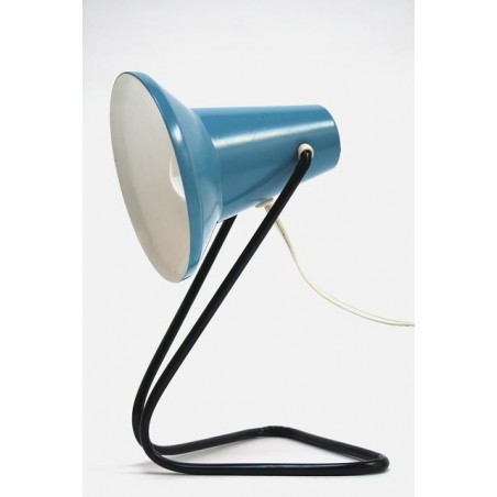 Blue 1960's tablelamp