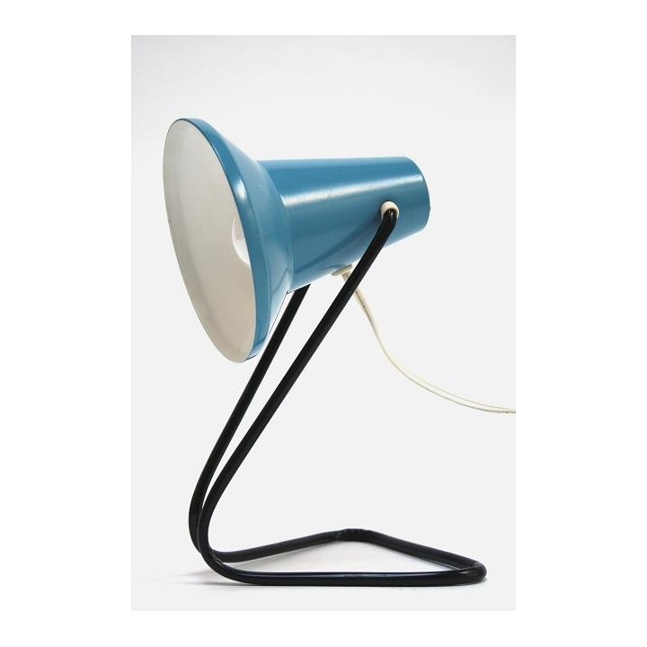 Blue 1960's tablelamp - Retro Studio