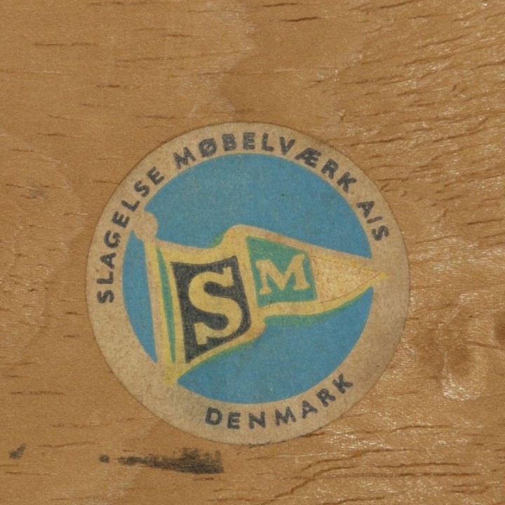 Vintage set Boomerang chairs design Erik Christensen