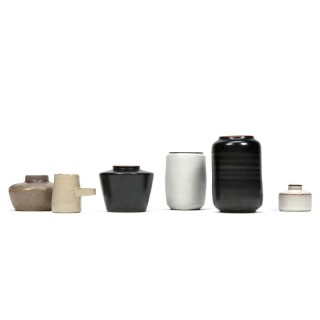 Vintage miniature pottery set of 6