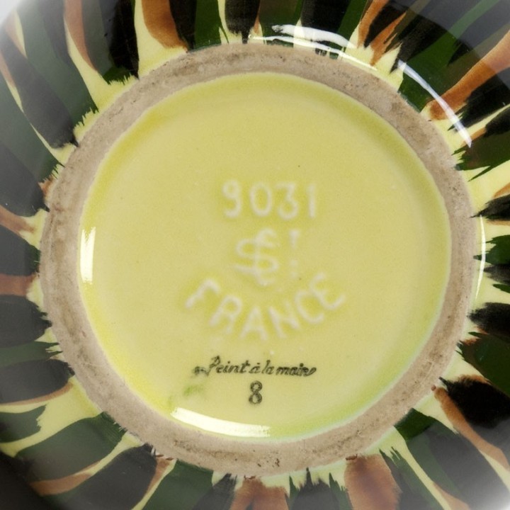 Vintage vaas uit de jaren vijftig