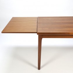 Vintage Danish dining table design H. Kjaernulf
