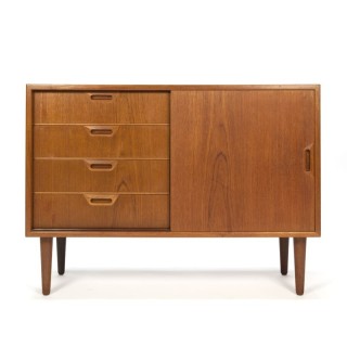 Danish vintage cabinet of teak small model